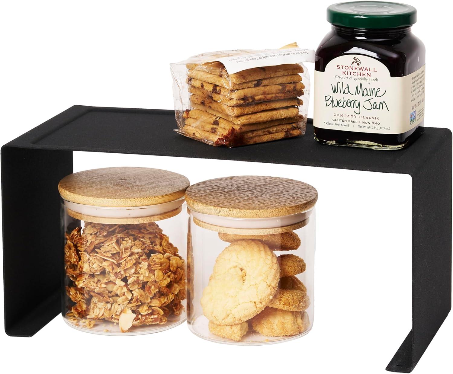 Yamazaki Tower Black Small Kitchen Rack