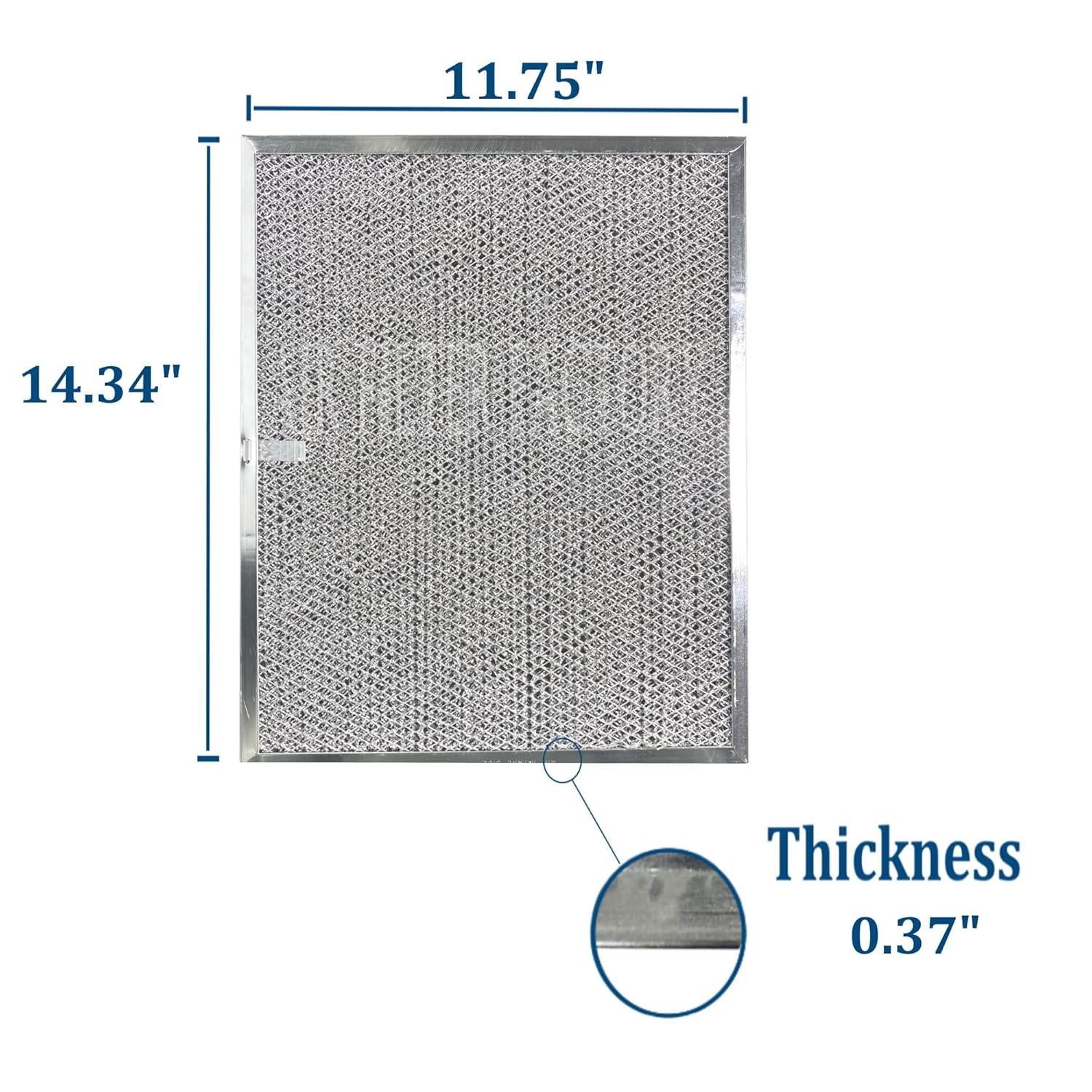 Air Filter Factory Replacement for BPS1FA30, QS1 & WS1 99010299 Broan 30 Inch Range Hood Combo Filter 2-Pack