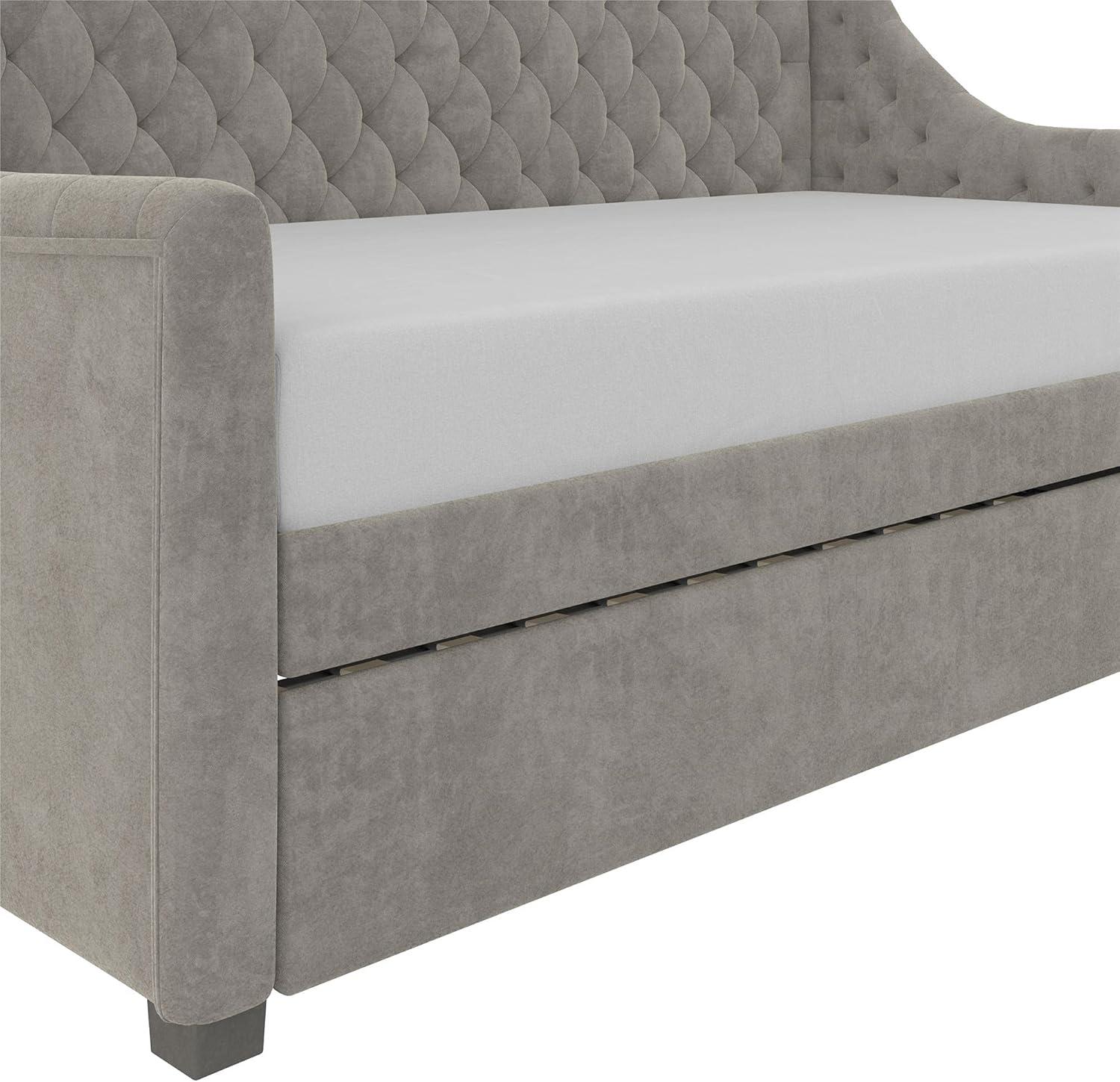 Monarch Hill Ambrosia Upholstered Daybed with Trundle