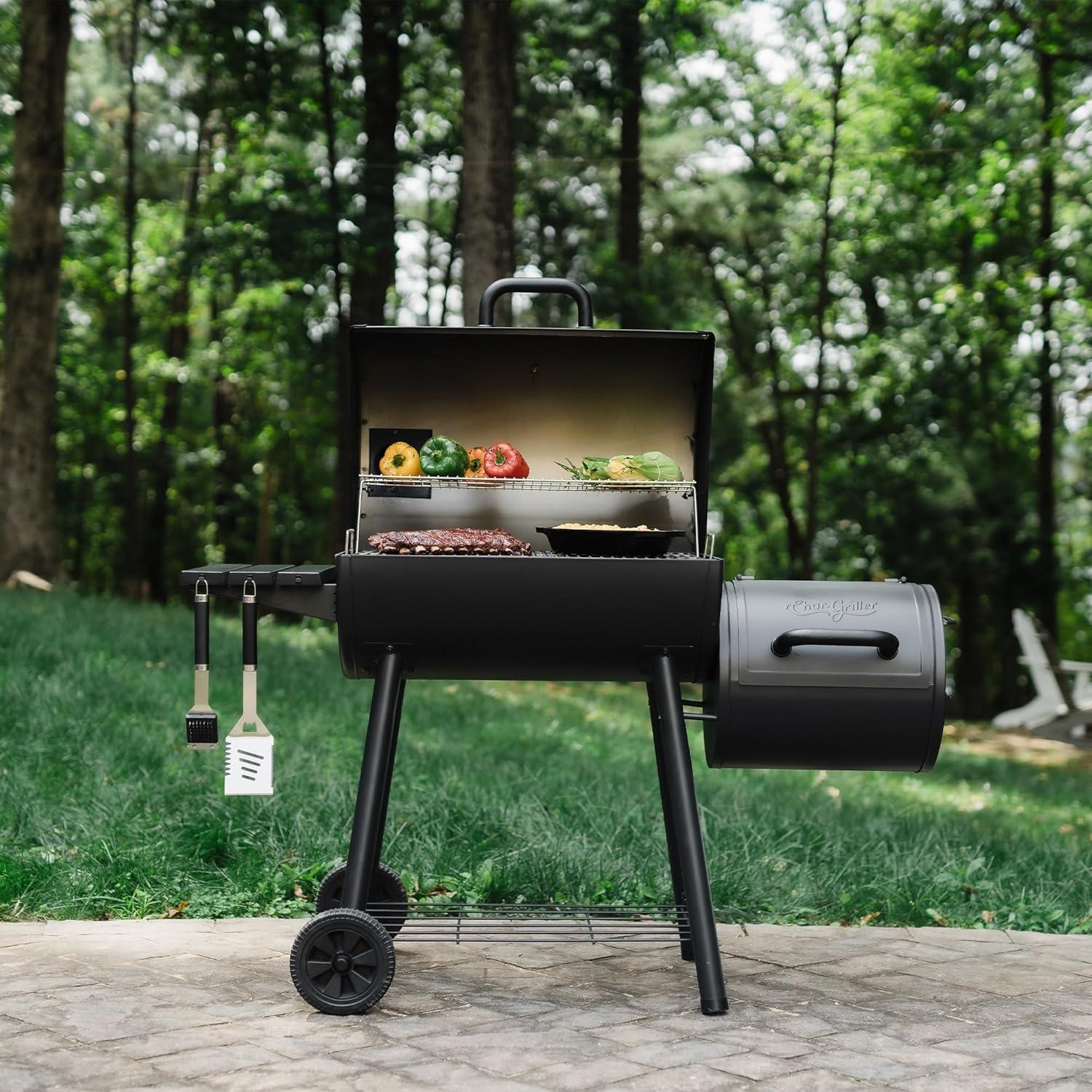 Smokin’ Pro™ Barrel Grill and Offset Smoker