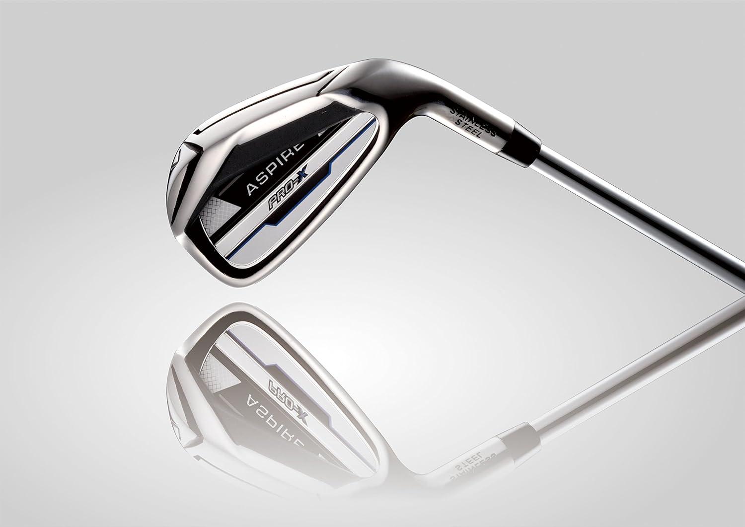 Aspire PRO-X 19 Piece Men's Complete Right Hand Golf Club Package Set - Tall Size
