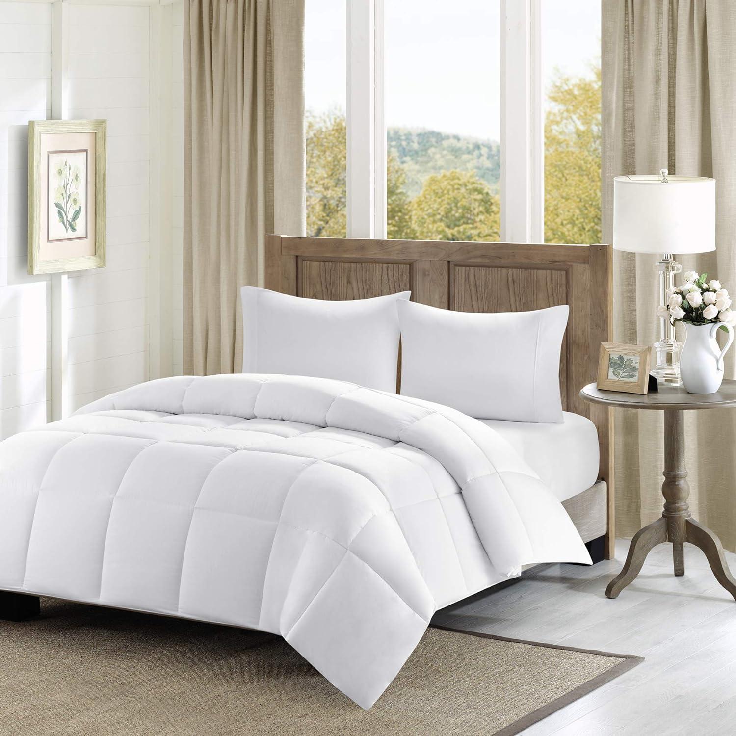 300 Thread Count Cotton Percale Luxury Down Alternative Comforter