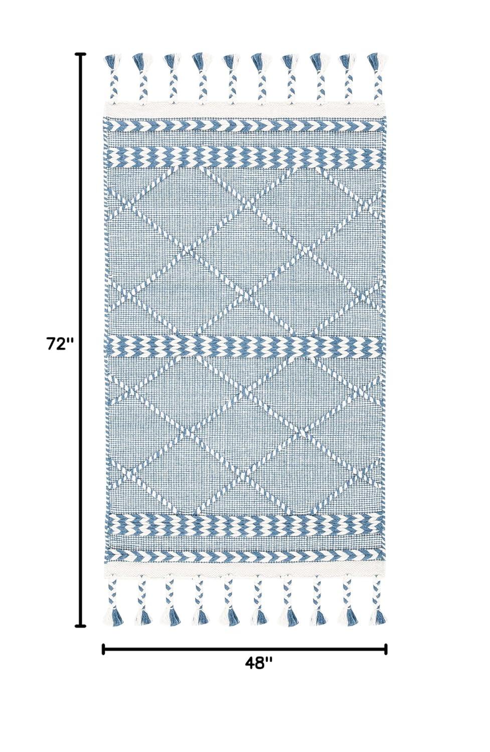 Dakota Fields Casablanca Hand Loomed 80% Wool, 20% Cotton Geometric Rug