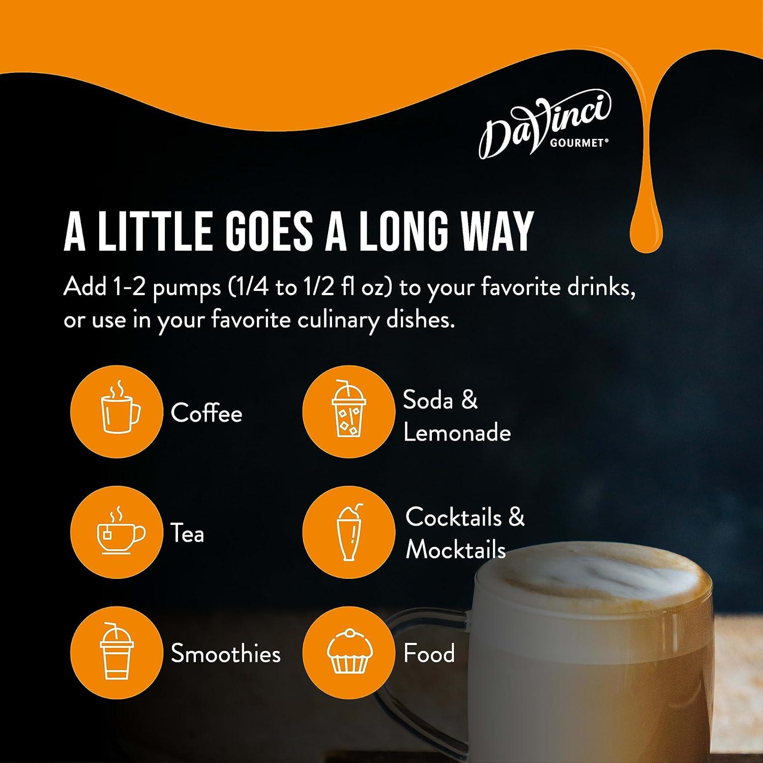 DaVinci Gourmet Classic Syrup, Peppermint, 750ml