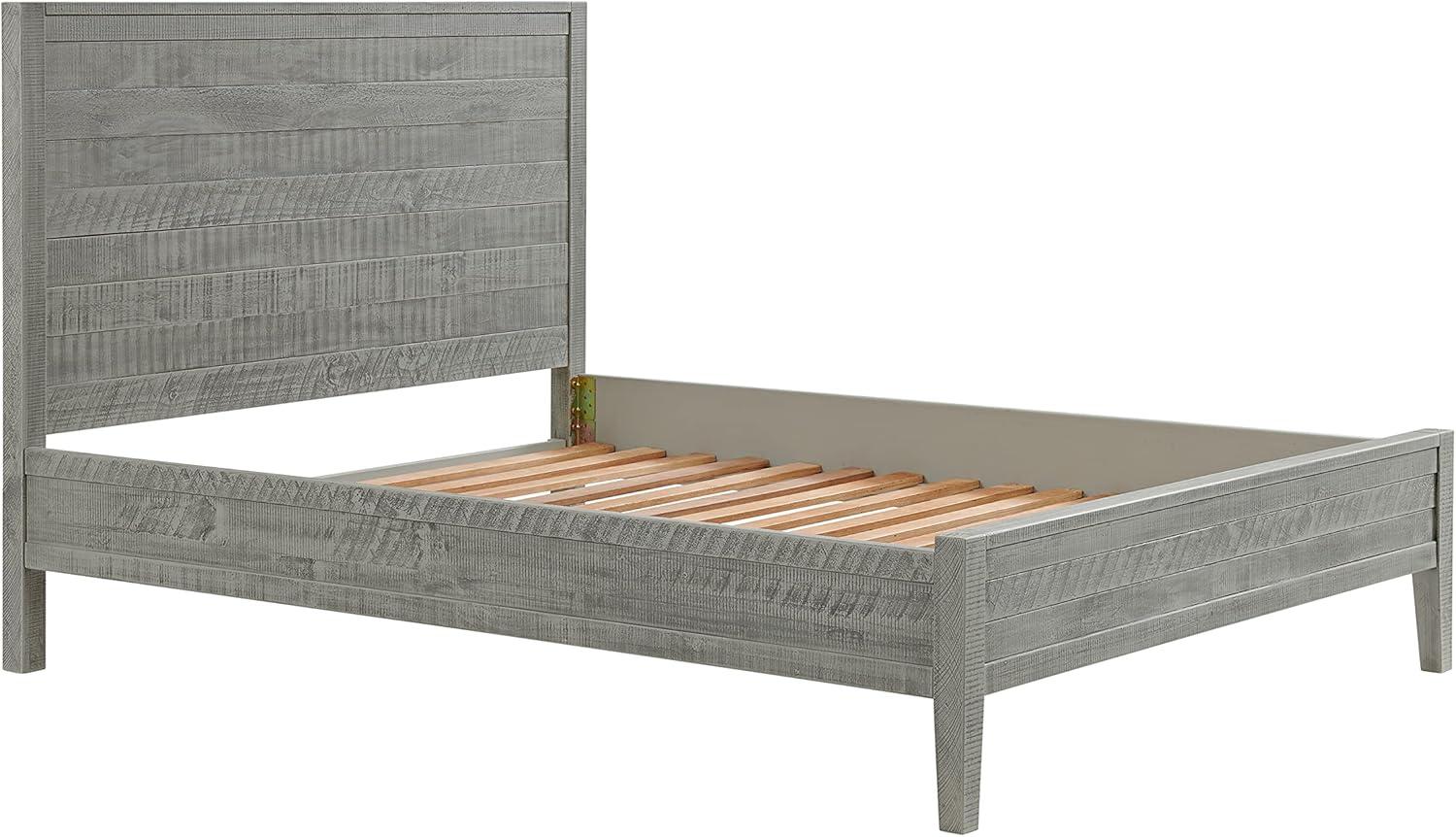 Arden Platform Queen Bed Frame, 6 Drawers, Ample Storage, Sleek Design, Durable Wood, Modern/Rustic/Traditional/Boho Style, 56 in. W x 18 in. D x 36 in. H, panel furniture