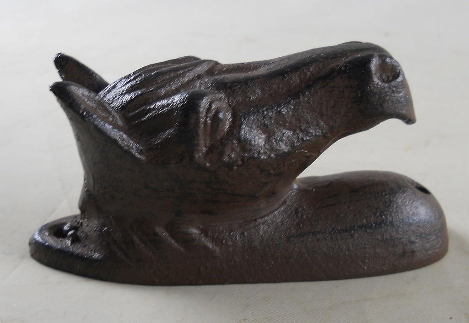 Cast Iron Western Cowboy Country Rustic Horse Head Wall Beer Bottle Cap Opener