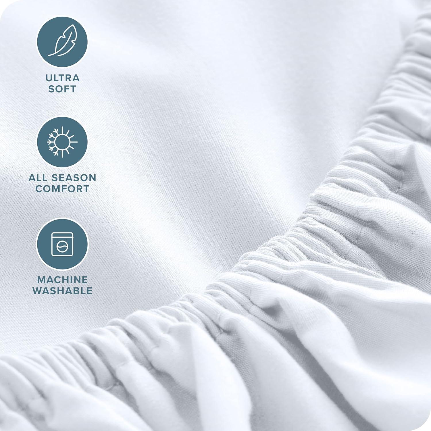 Bare Home Dual Pocket Fitted Sheet