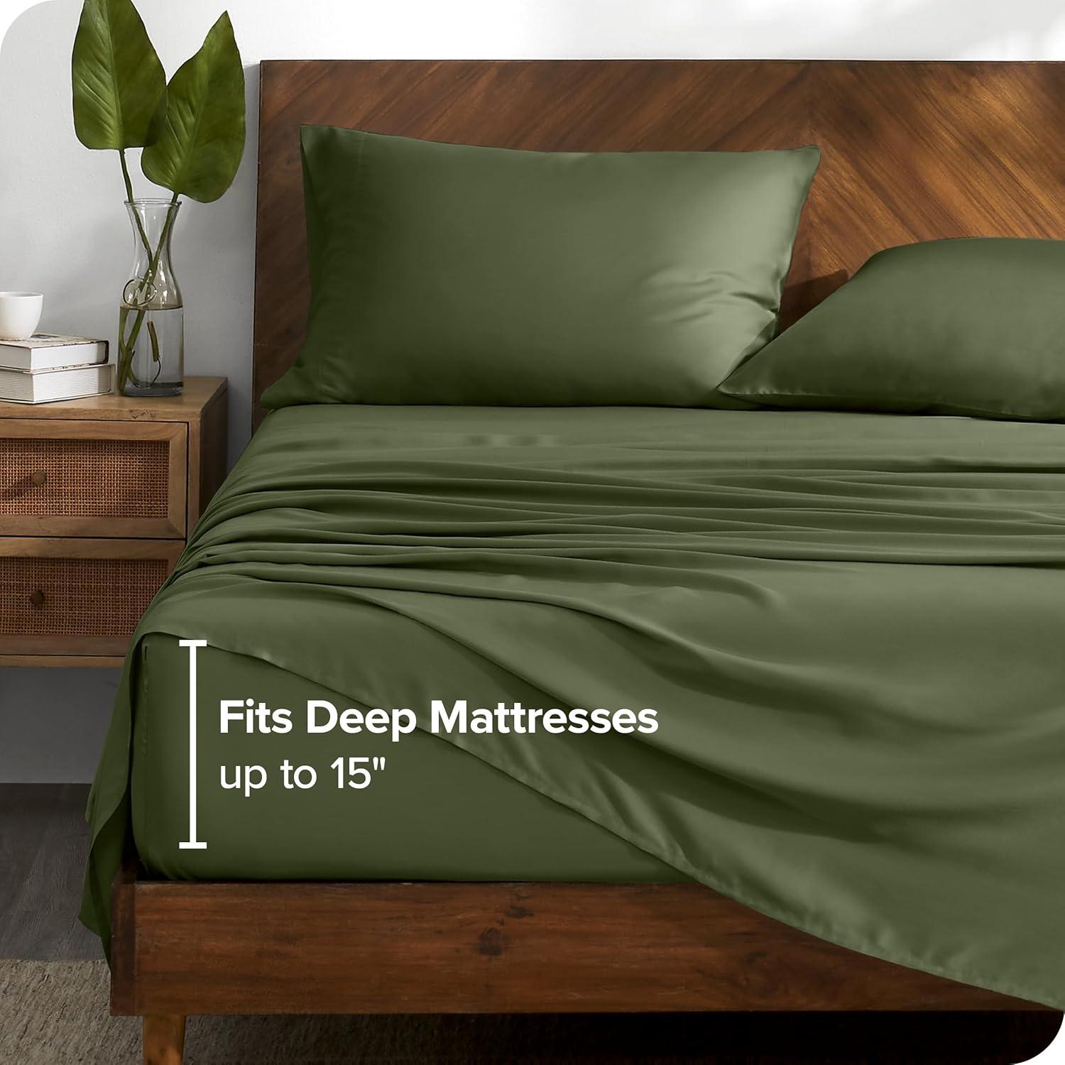 Twin XL Cypress TENCEL™ Lyocell Sheet Set by Bare Home