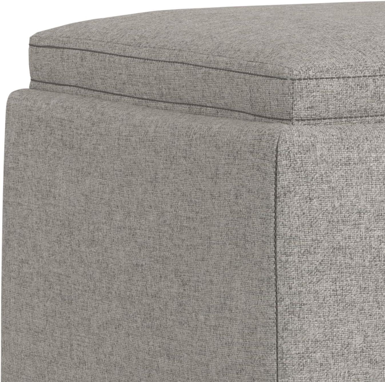 Natasha Storage Ottoman With Tray