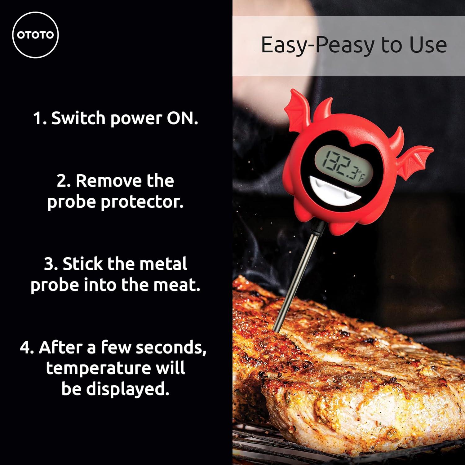 OTOTO Design Hell Done Meat Thermometer