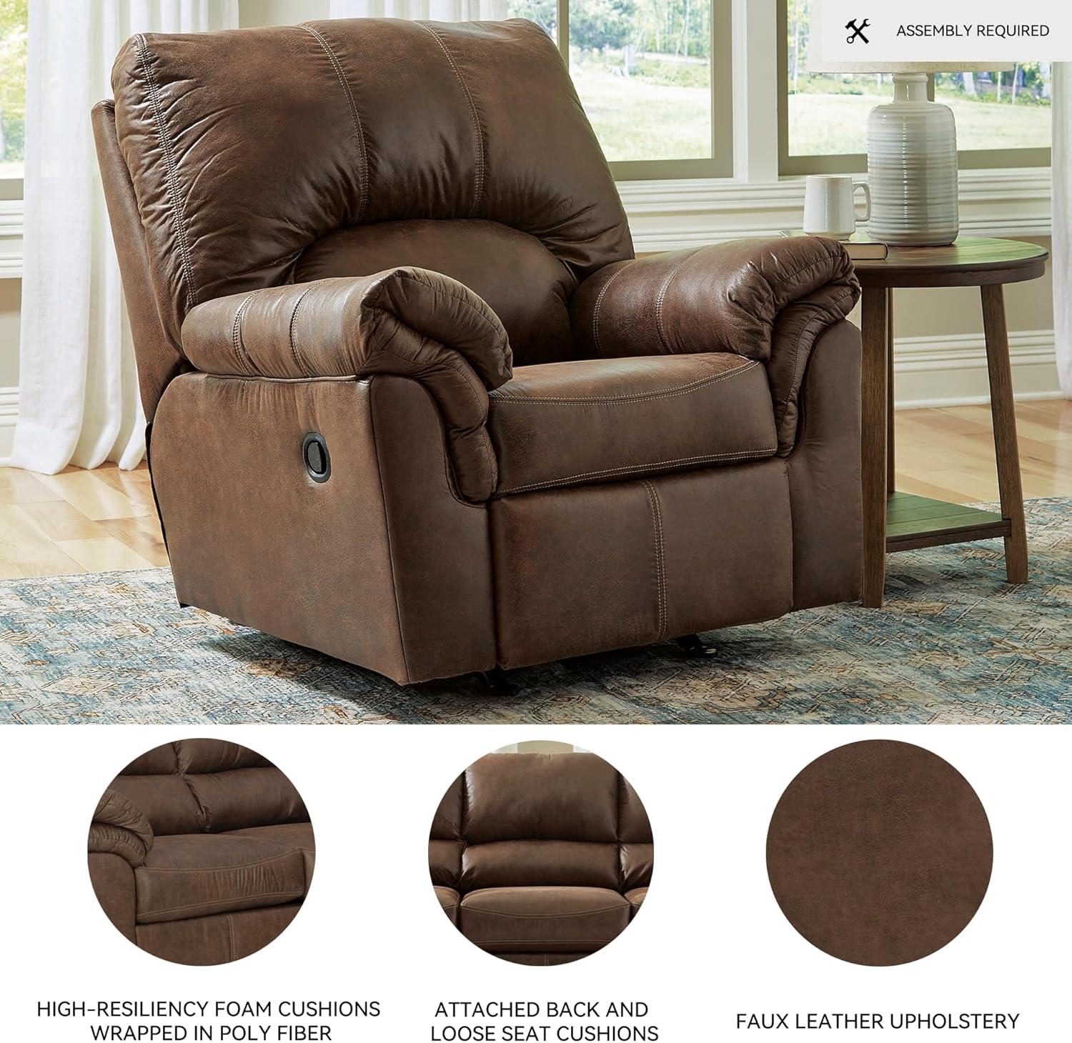 Antolin Faux Leather Recliner