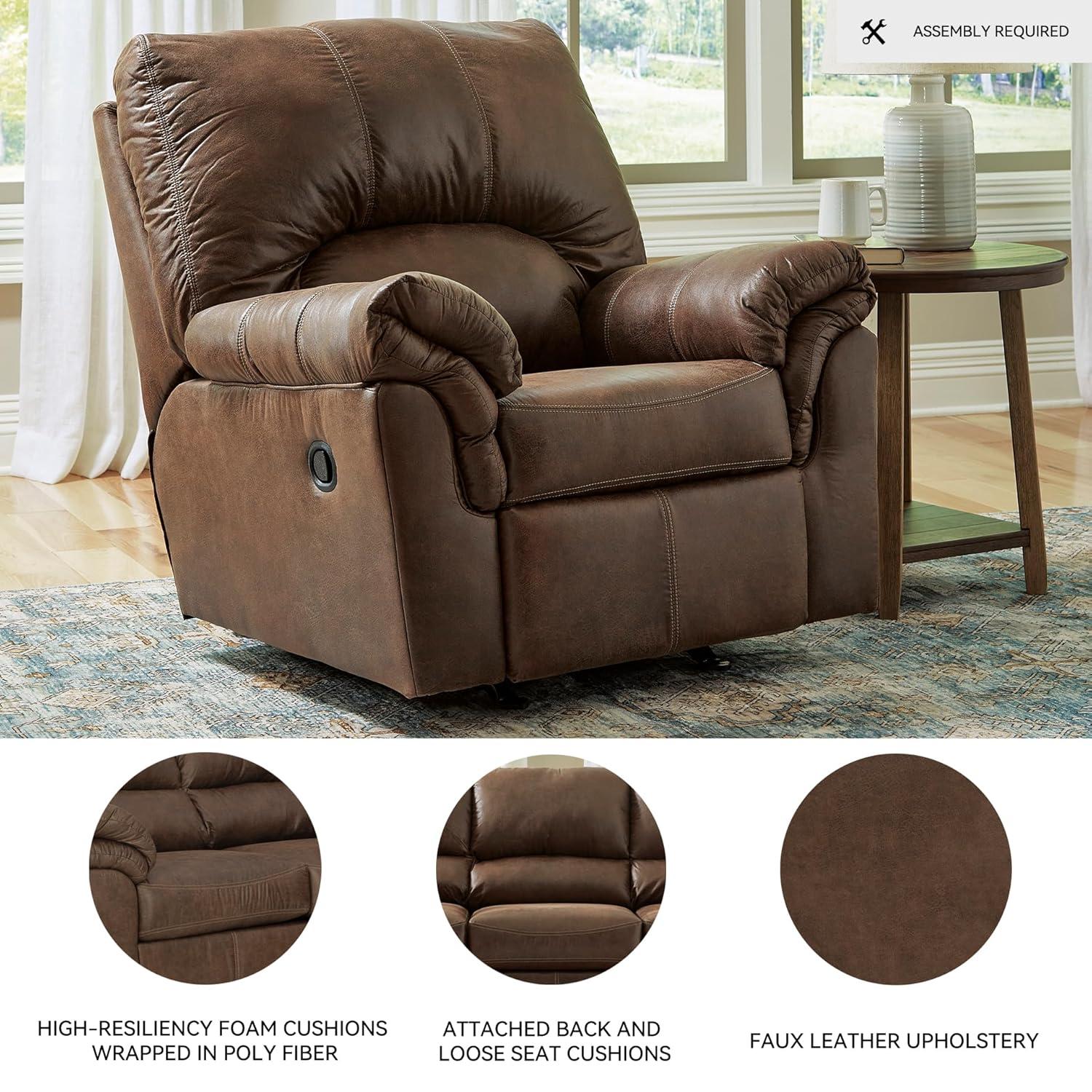 Antolin Faux Leather Recliner