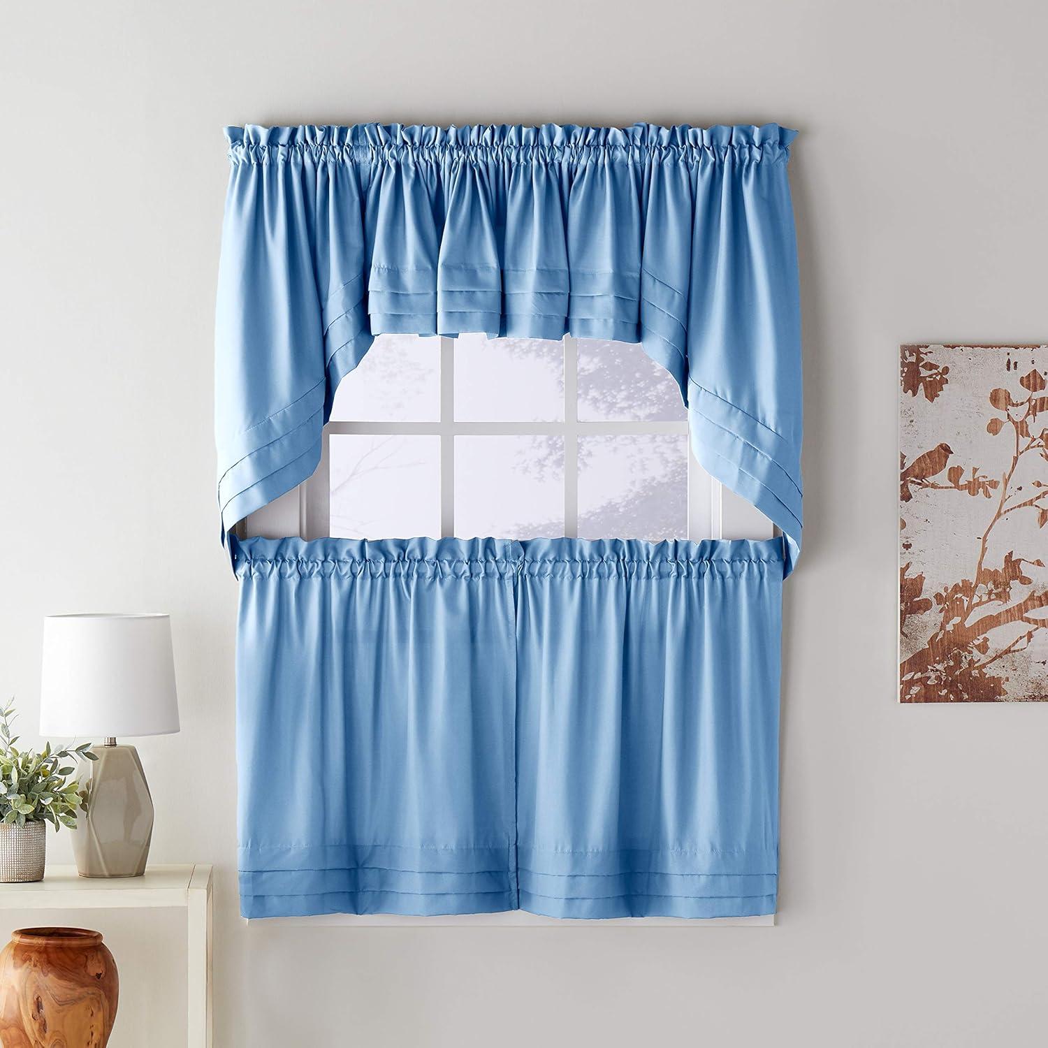 Saturday Knight Ltd Holden High Quality Stylish Soft And Clean Look Window Valance - 58x13"