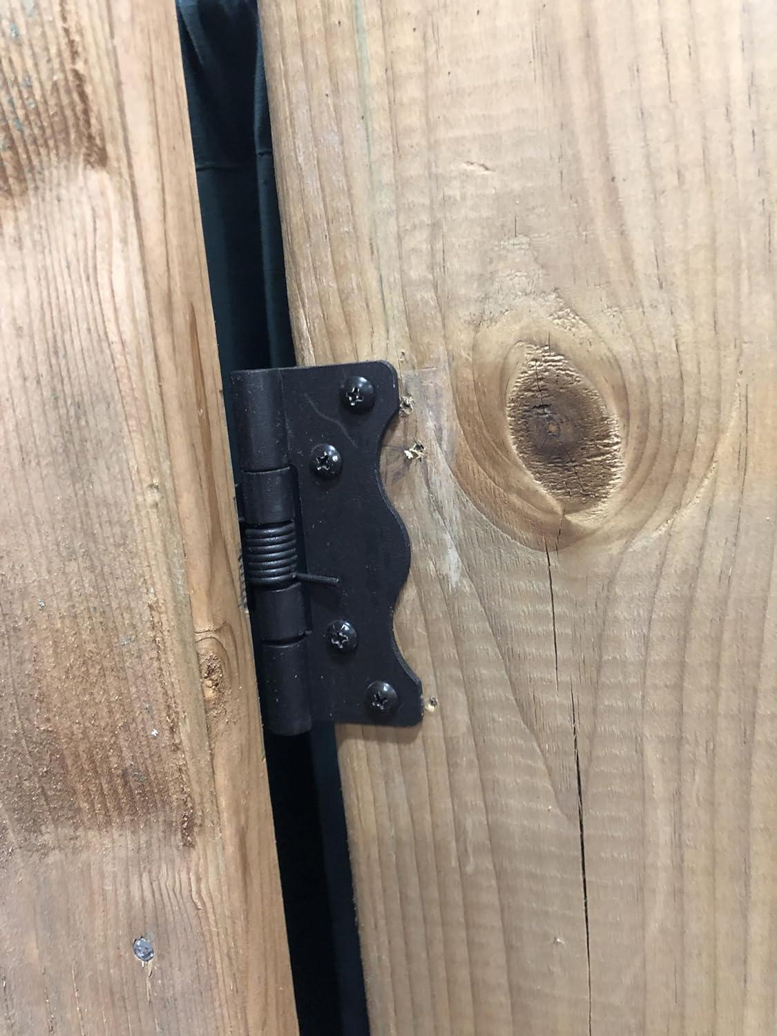 Nuvo Iron GGI0440 33" w x 68" h Garnet Ex. Rail Arched (Designed for Openings of 36" w) Gate, 33" x 68", Black 33" x 68" - Garnet Rail Arched Gate