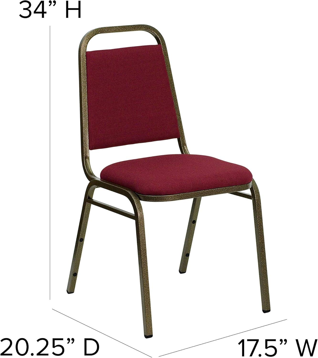 Flash Furniture Amaya Trapezoidal Back Stacking Banquet Chair (Set of 4)