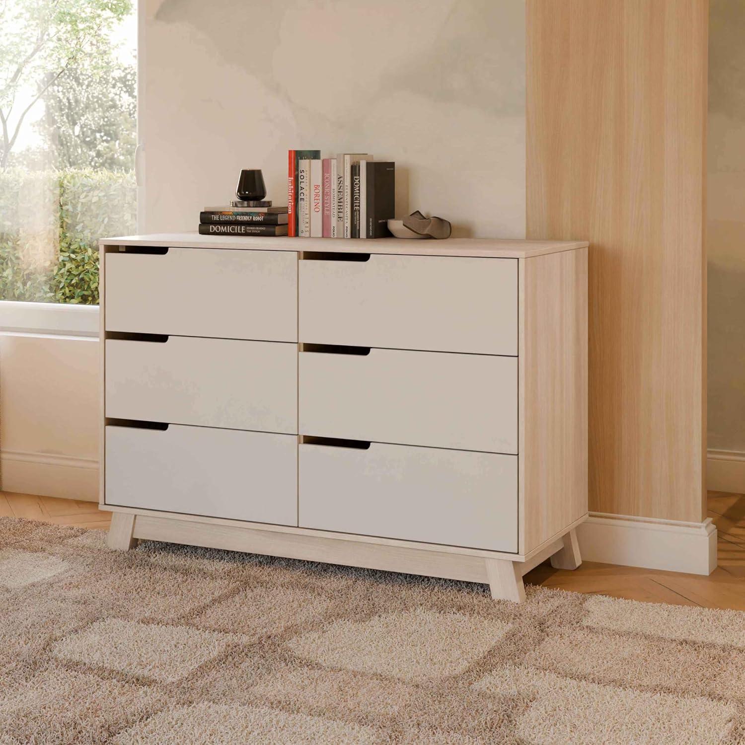 Hudson 6 Drawer 48" W Double Dresser