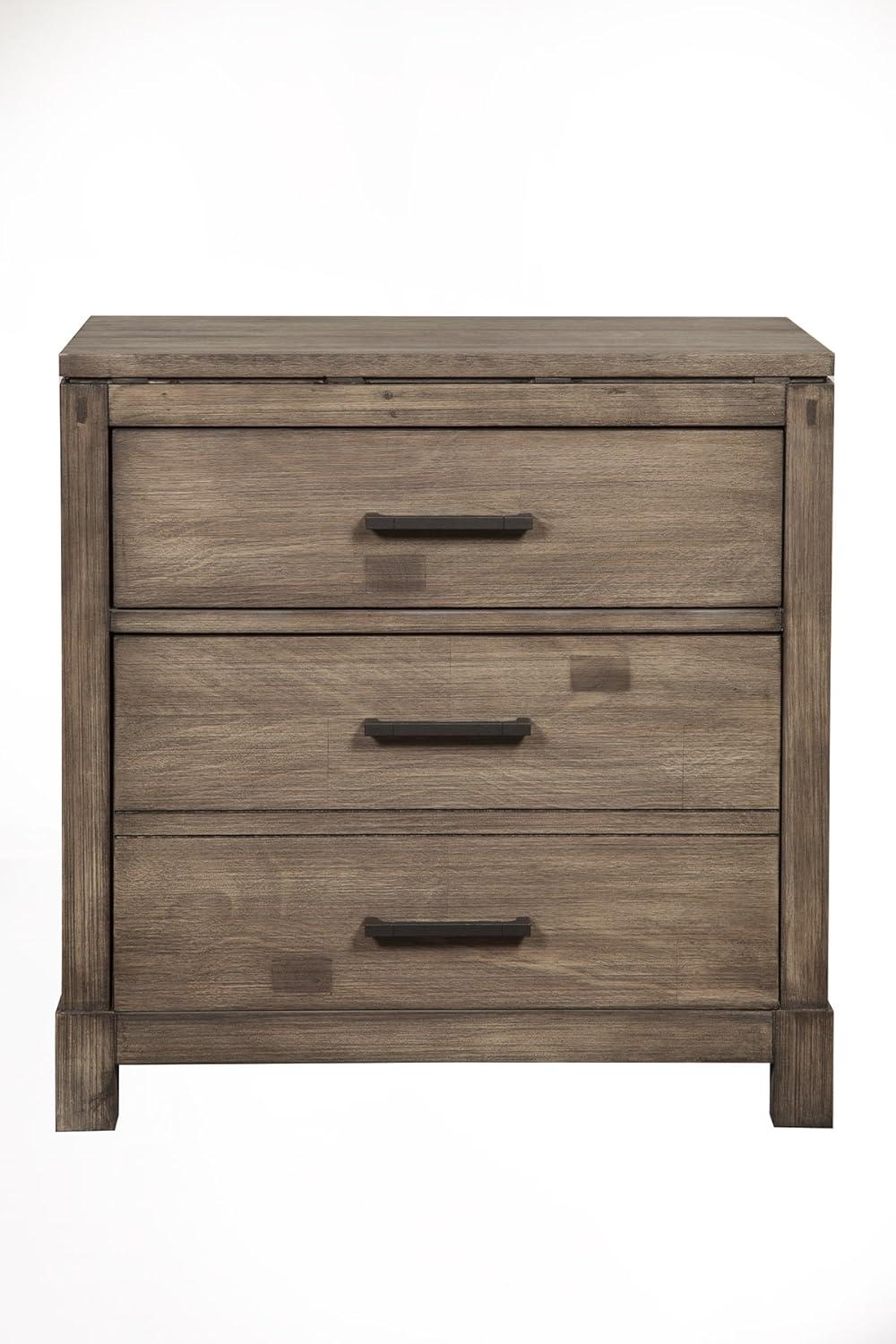 Alpine Furniture Sydney 2 Drawer Nightstand,