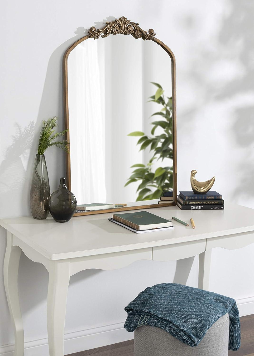 Arendahl Traditional Arch Decorative Wall Mirror - Kate & Laurel All Things Decor