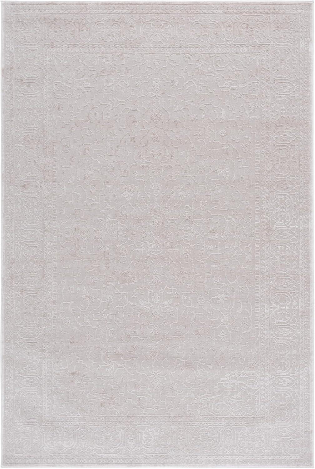 Reflection RFT670 Power Loomed Indoor Area Rug - 6'x9' - Beige/Cream - Safavieh