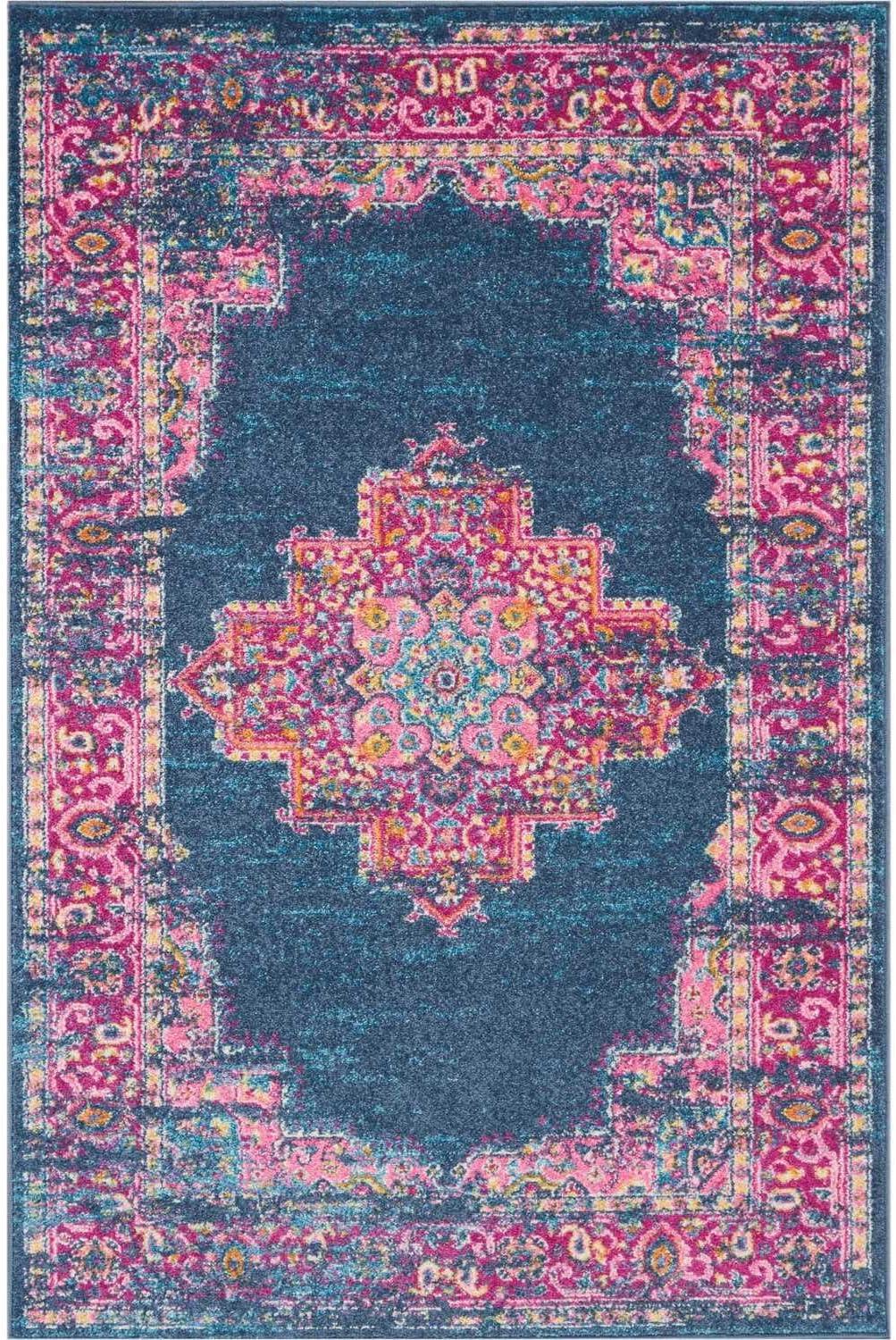 Nourison Passion Medallion Bohemian Indoor Rug