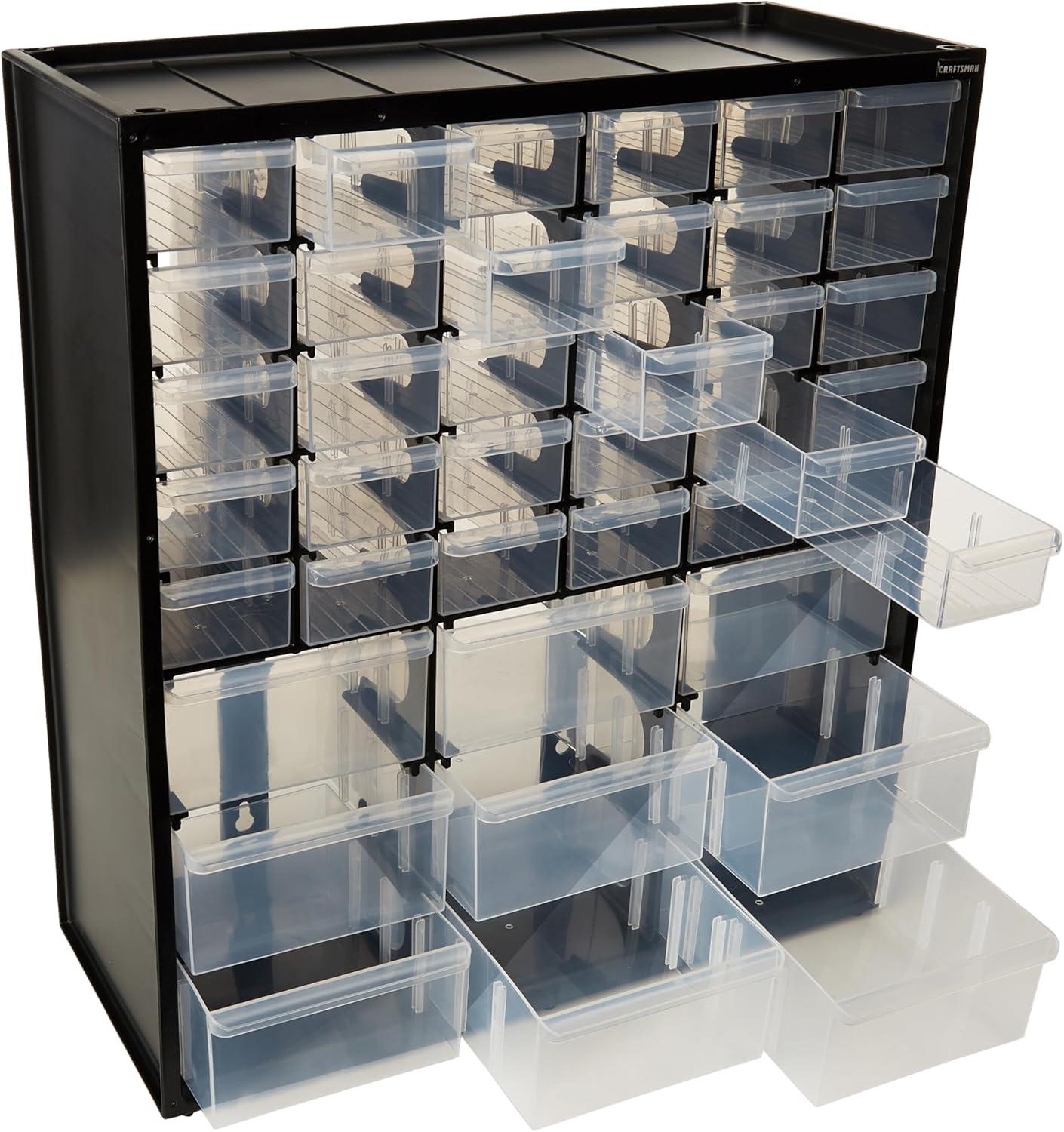 Craftsman Large and Small 39 Drawer Bin System CMST40739