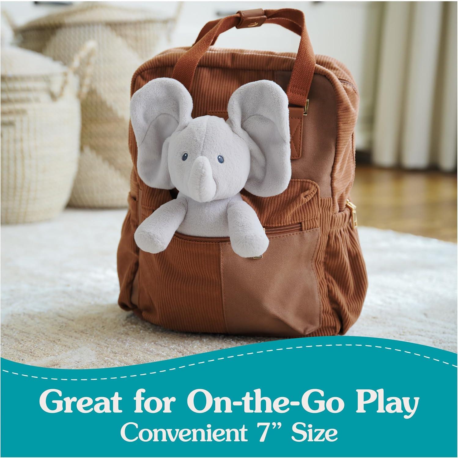 GUND Baby Flappy the Elephant Musical Plush