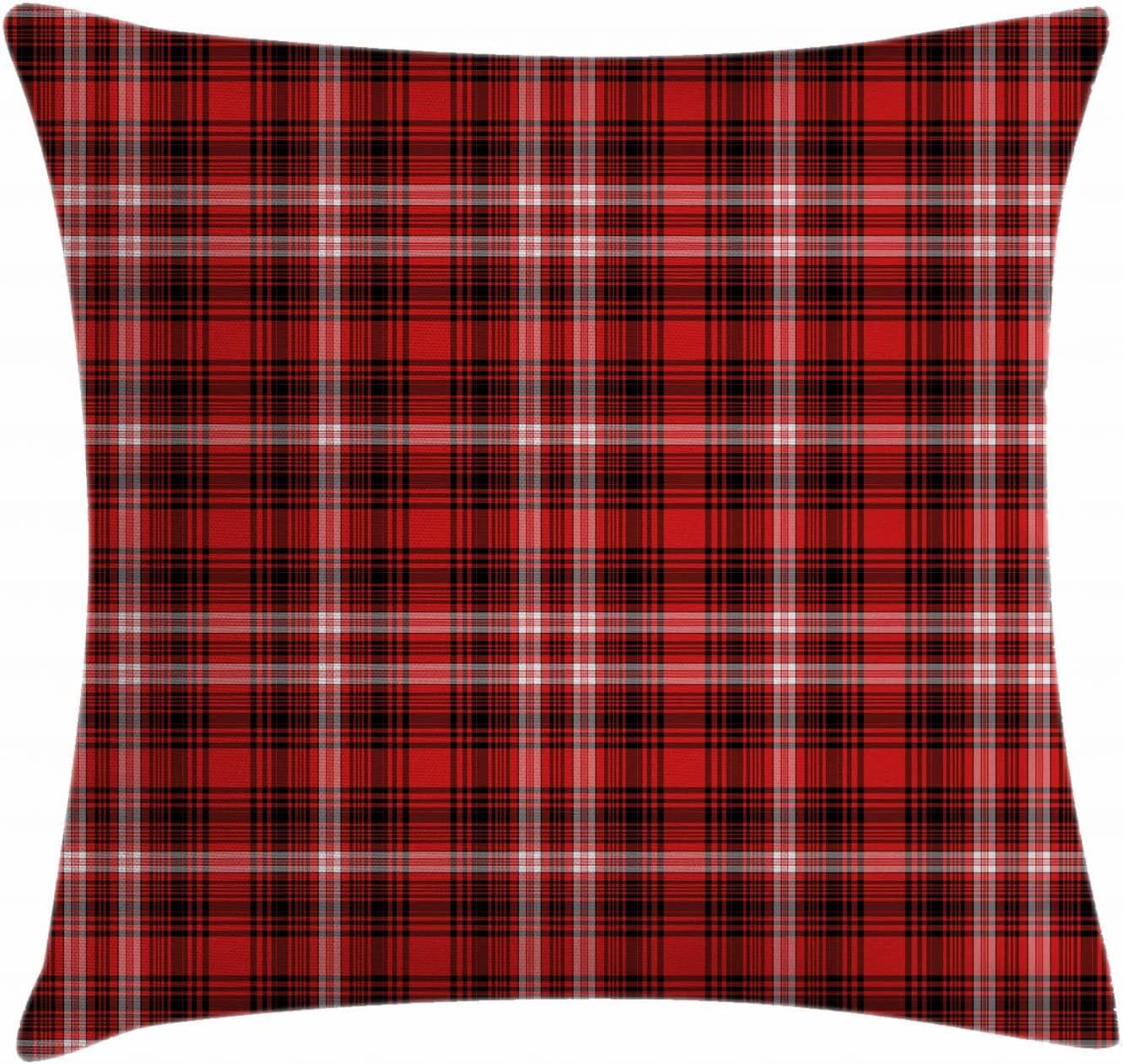 Plaid Pillow Cover