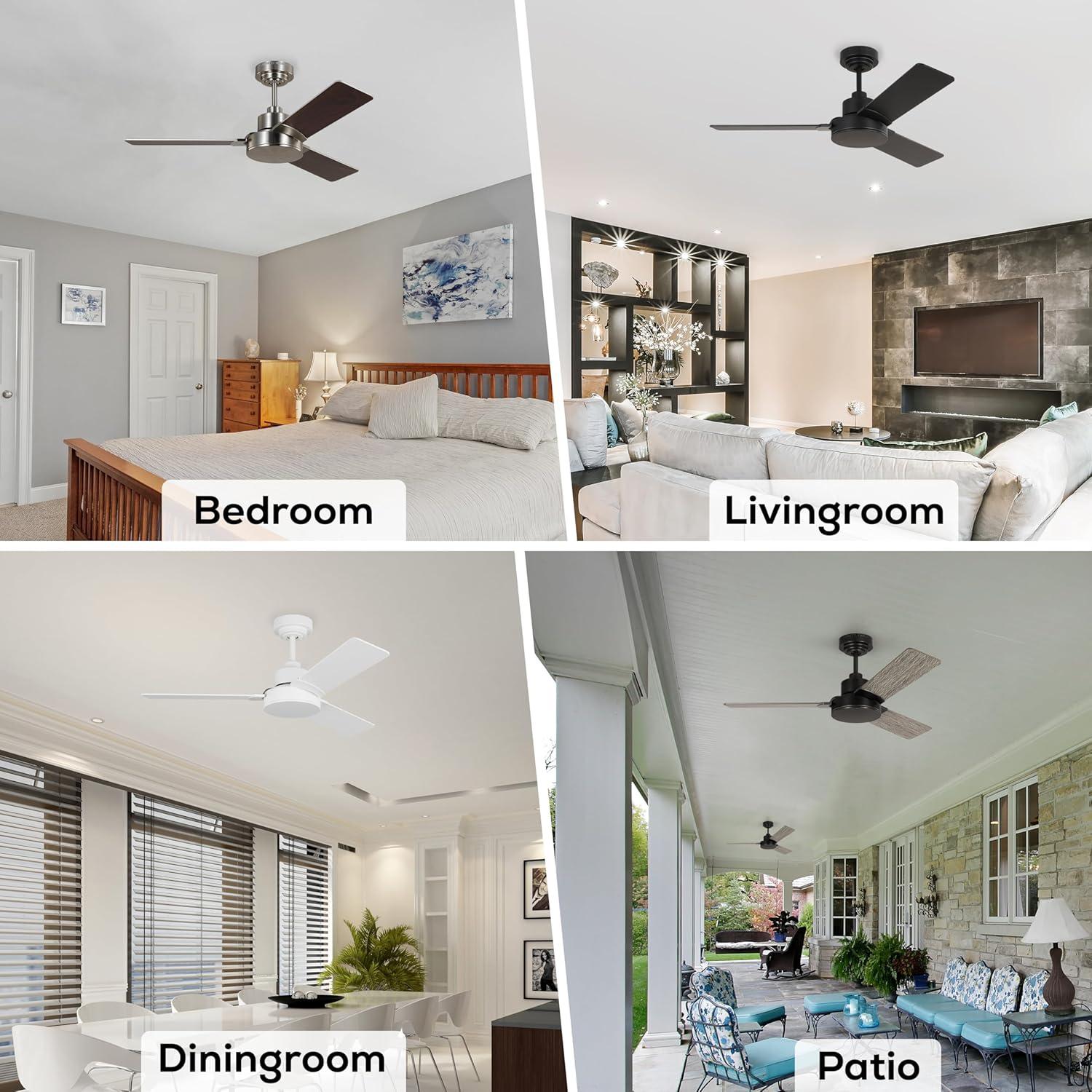 Ebie 52'' Ceiling Fan