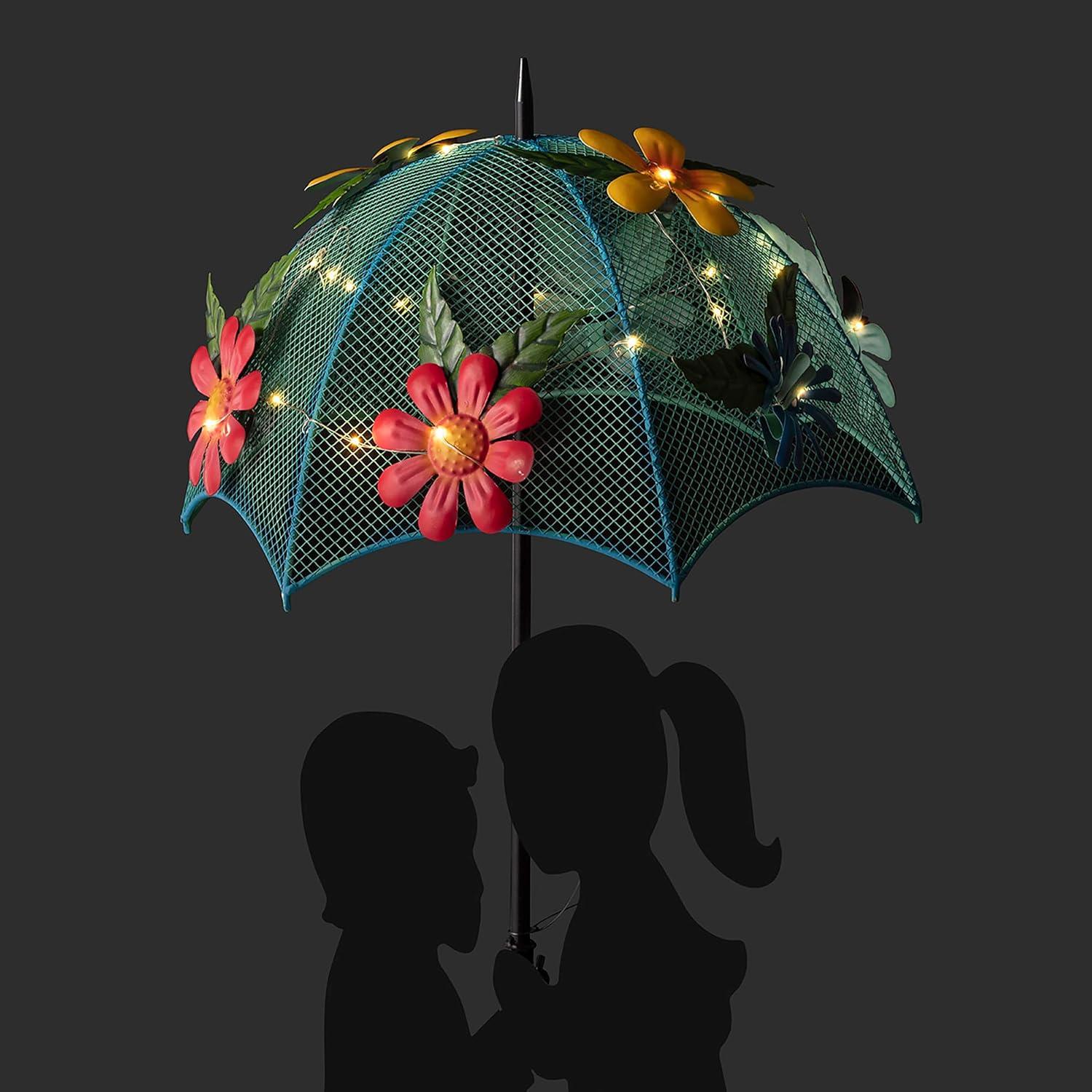 Winston Porter Gertrude Solar Girl and Boy Silhouette Garden Stake & Reviews | Wayfair