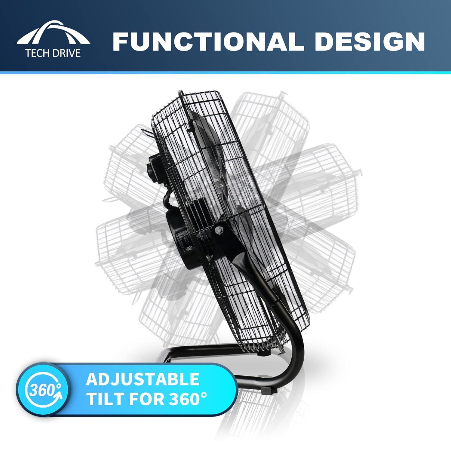 Vie Air 14" Floor Fan