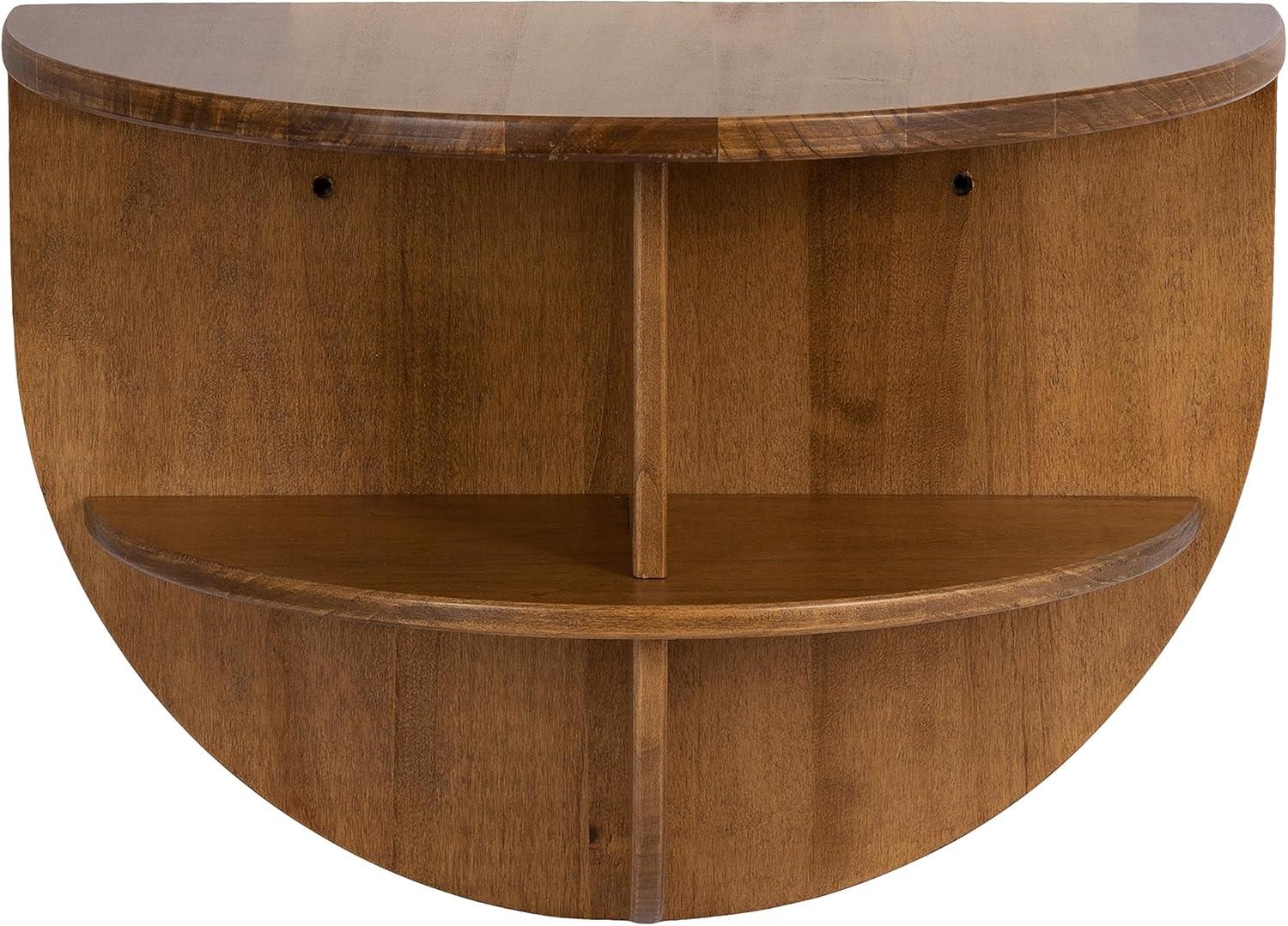 Kate and Laurel Jalla Wood Floating Side Table