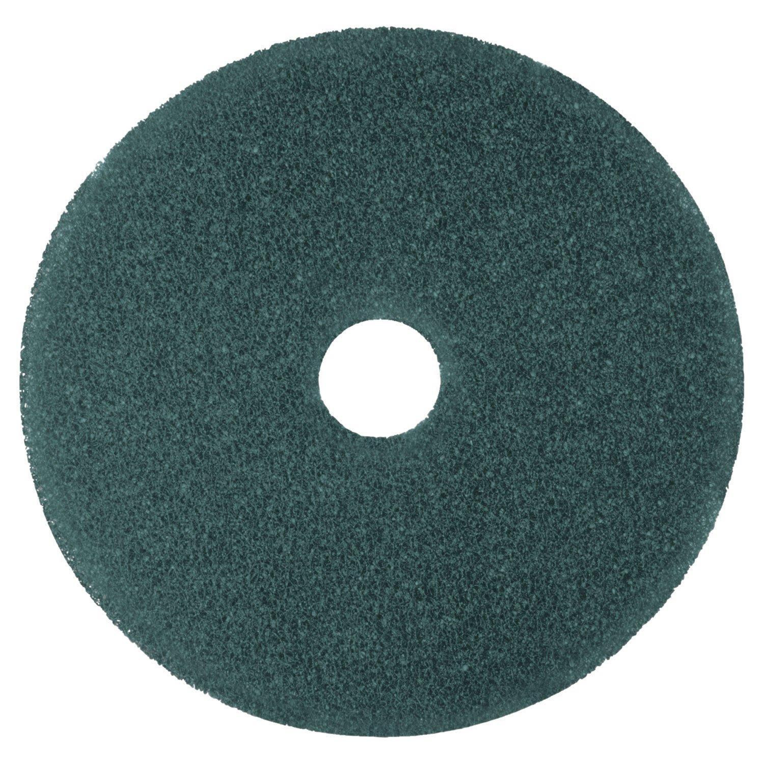 3M Blue 17-Inch Nylon Polyester Floor Scrubbing Disc