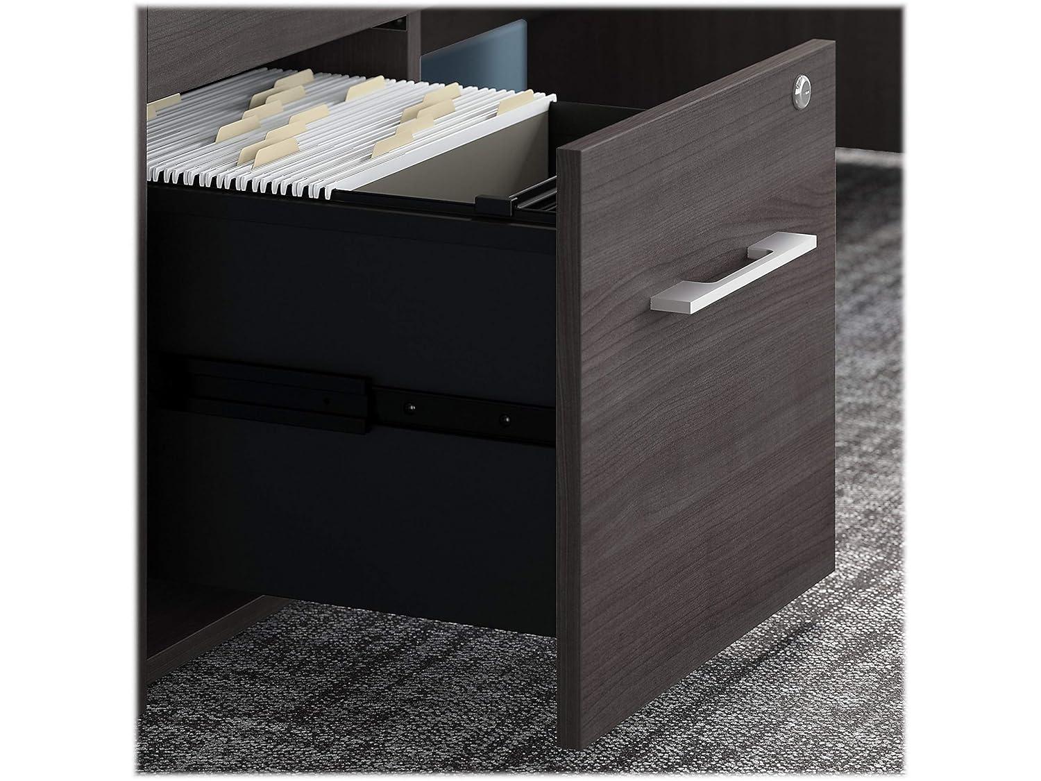 Office 500 Collection L-Shaped Executive Desk