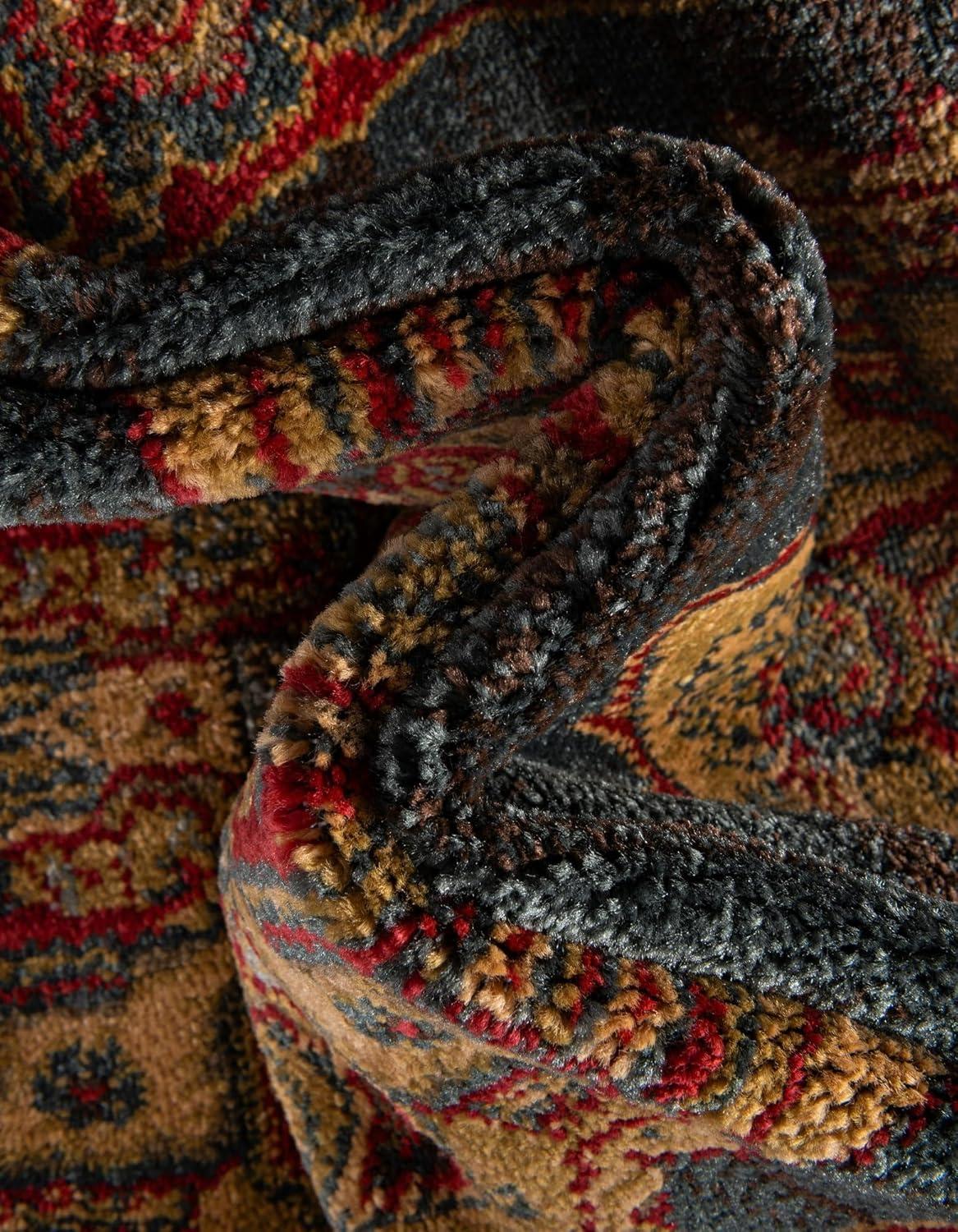 Unique Loom 8' 0 x 11' 0 Red Sahand Arsaces Area Rug