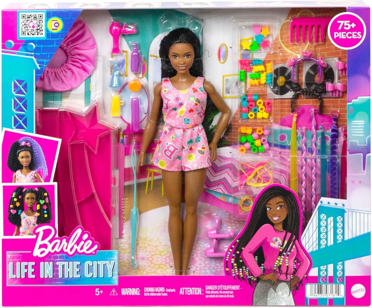 Barbie Doll and Accessories, Braid, Style & Care "Brooklyn", Life in the City