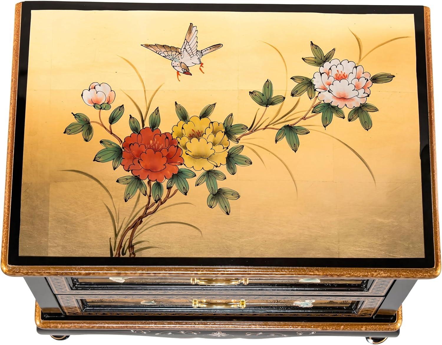 Bloomsbury Market Abigaelle Solid Wood Accent Chest