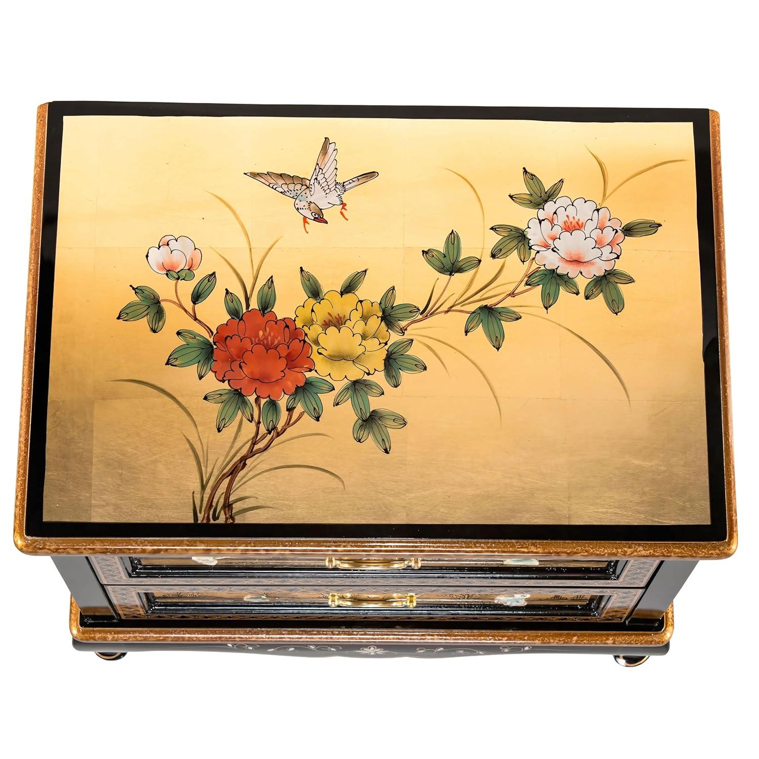 Bloomsbury Market Abigaelle Solid Wood Accent Chest