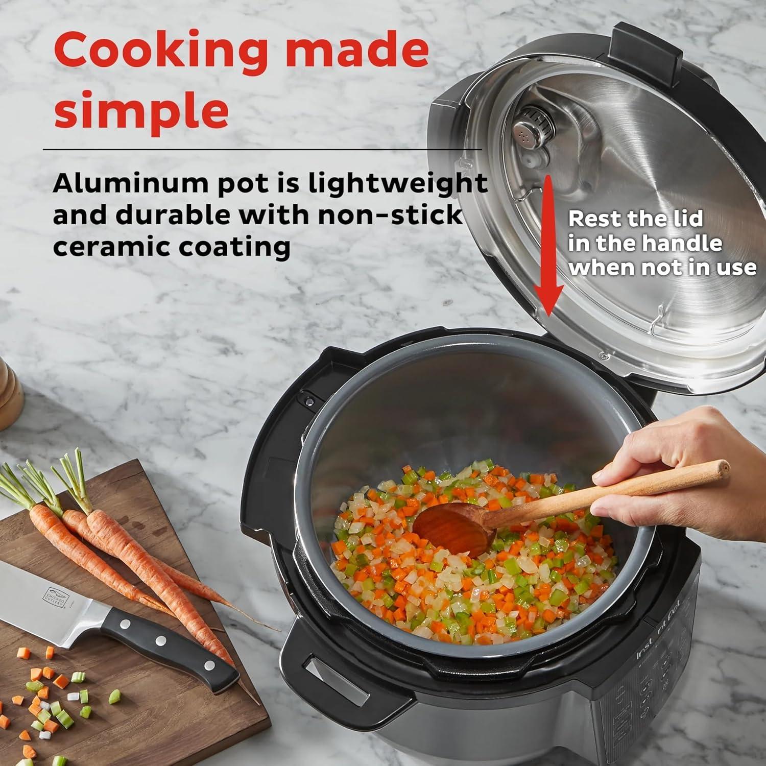 Instant Pot RIO 6qt 7-in-1 Electric Pressure Cooker & Multi-Cooker: Instapot, Slow & Rice Cooker