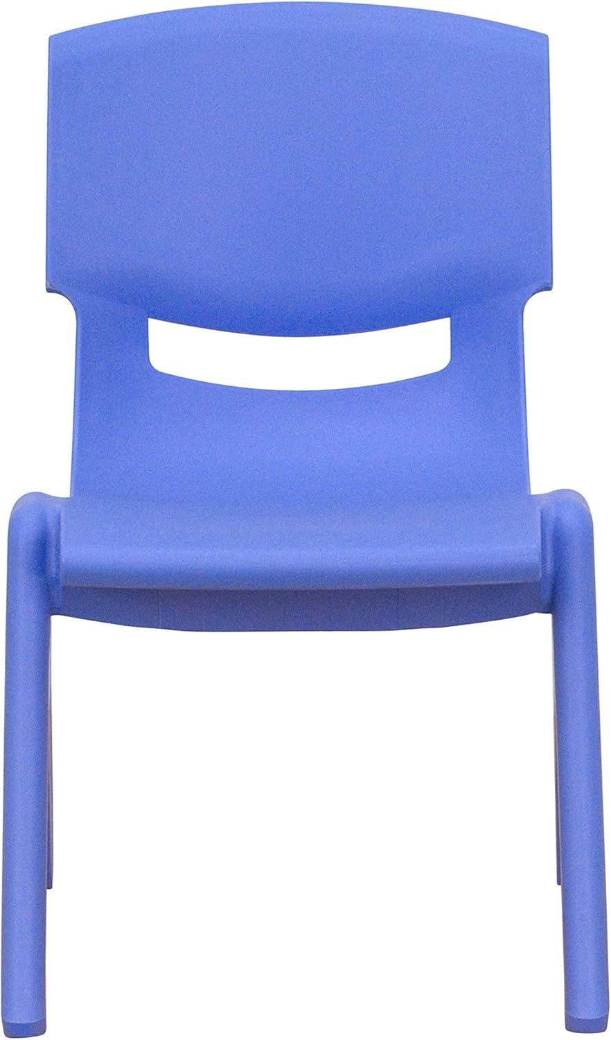 Flash Furniture 2 Pack Plastic Stackable School Chair with 10.5" Seat Height