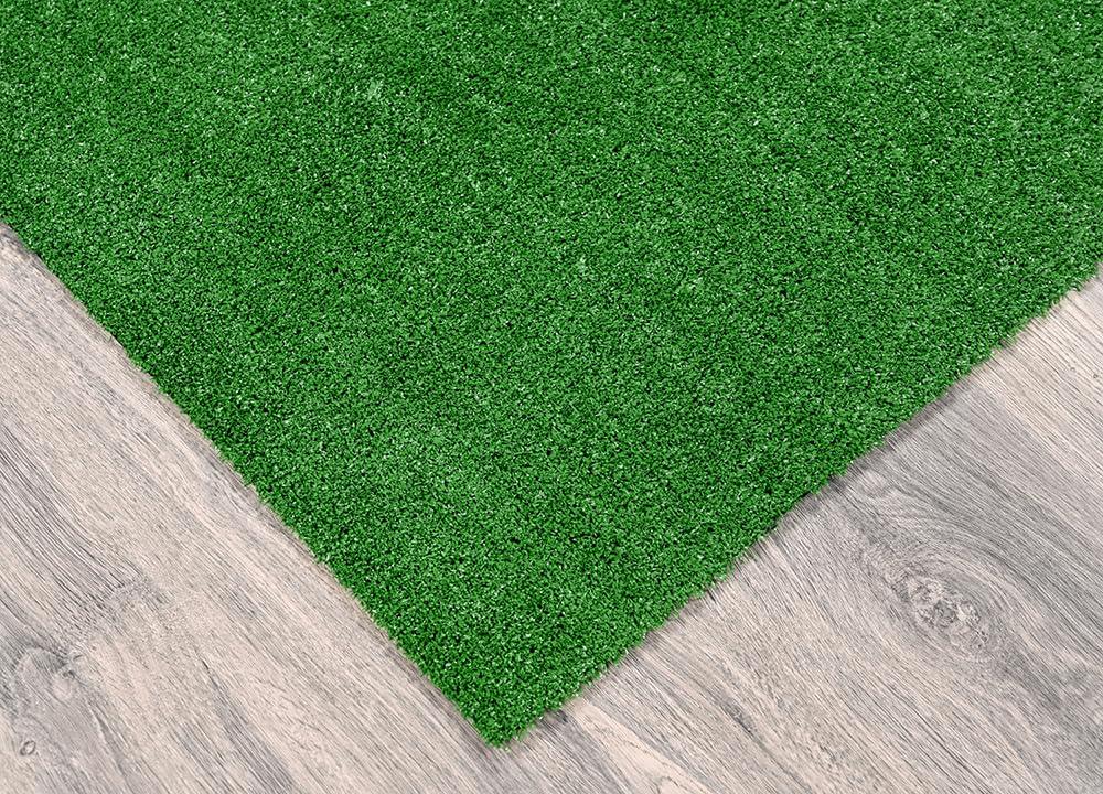 Garland Rug Artificial Grass Green Indoor/Outdoor Area Rug, 4' x 6'