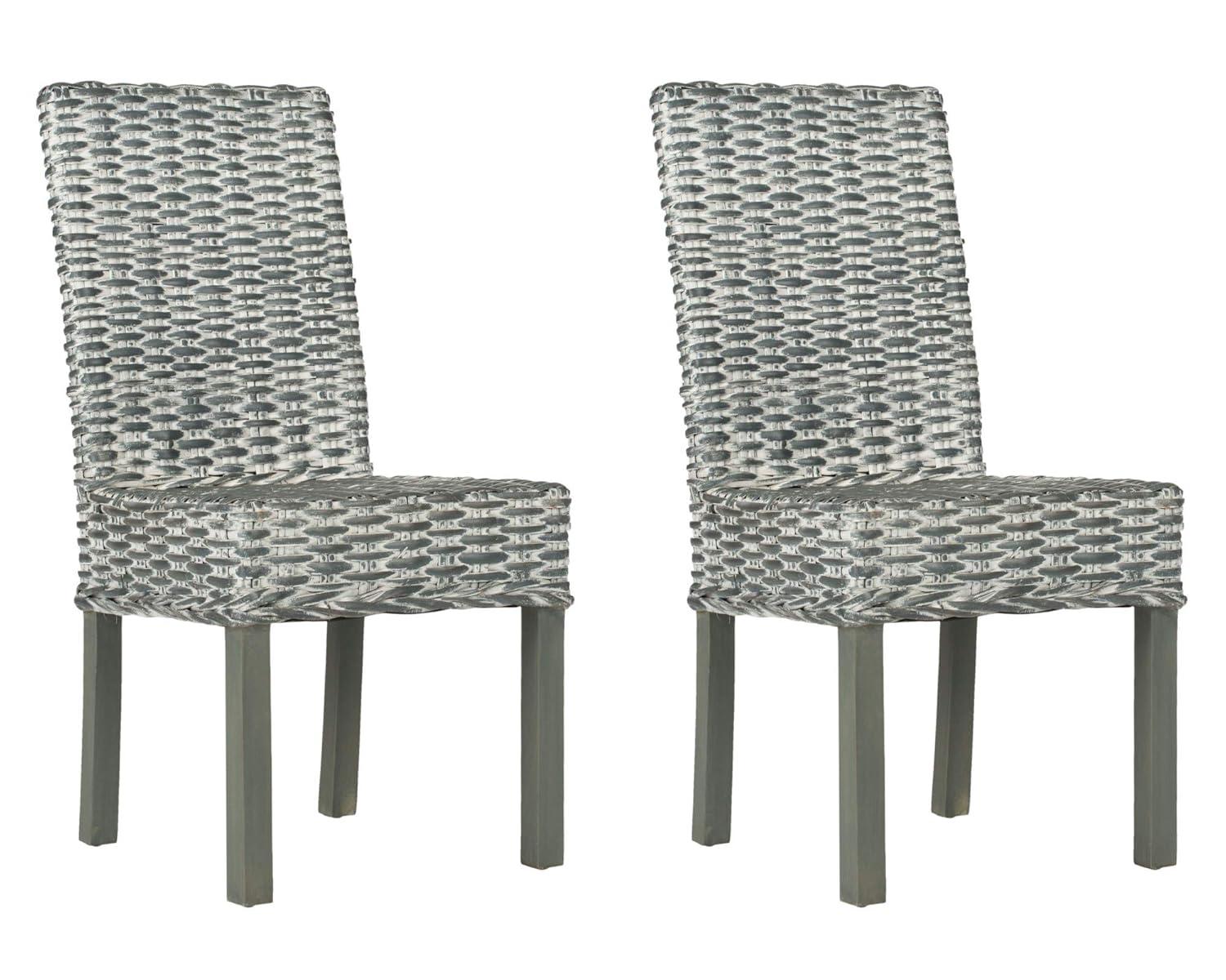 Highland Dunes Willow 18.5'' H Upholstered Parsons Chair (Set of 2)