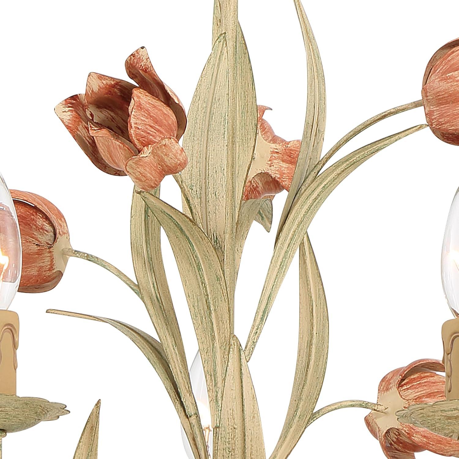 Crystorama Lighting Southport 5 - Light Chandelier in Wet White