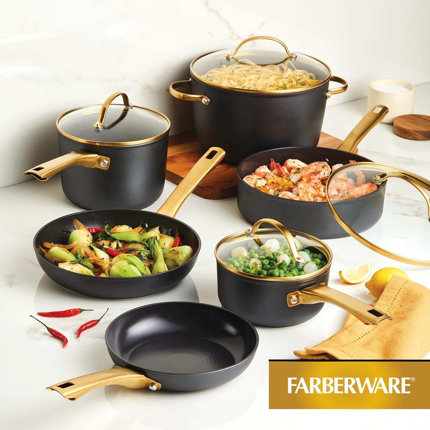 Farberware Forged Induction 12-Piece Cookware Set