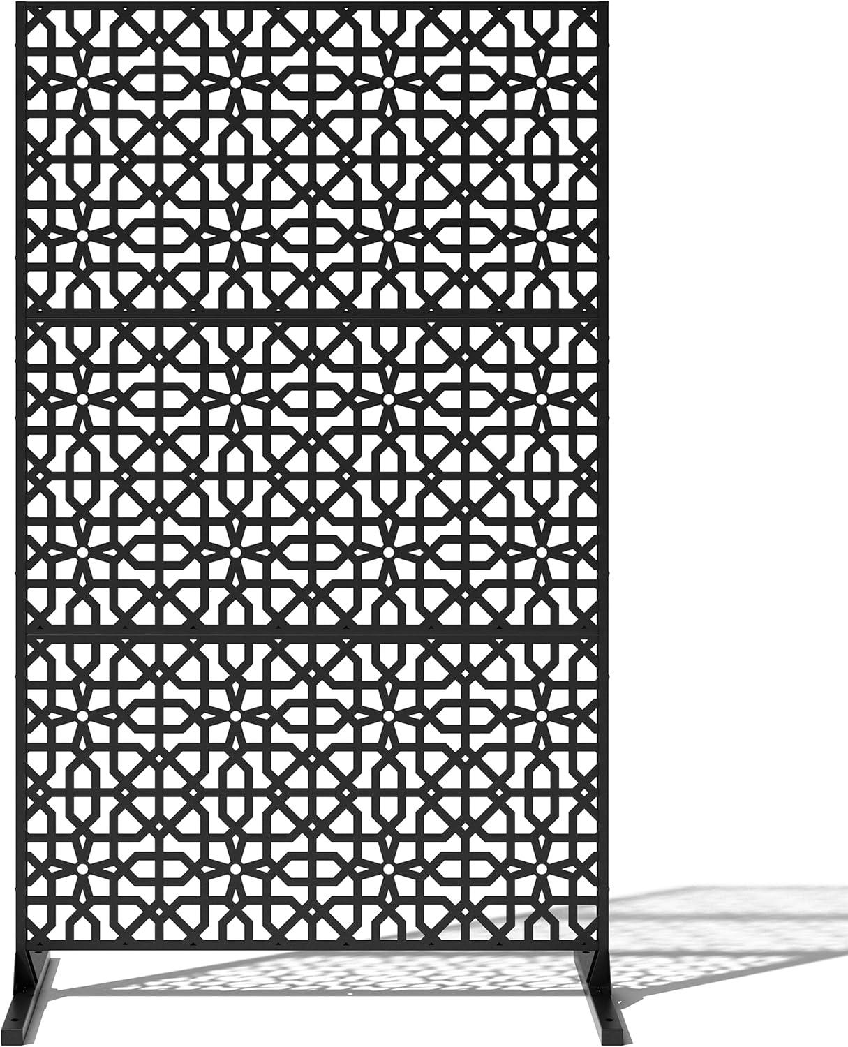 Veradek 6 ft. H x 4 ft. W Plastic Privacy Screen Panel Pattern