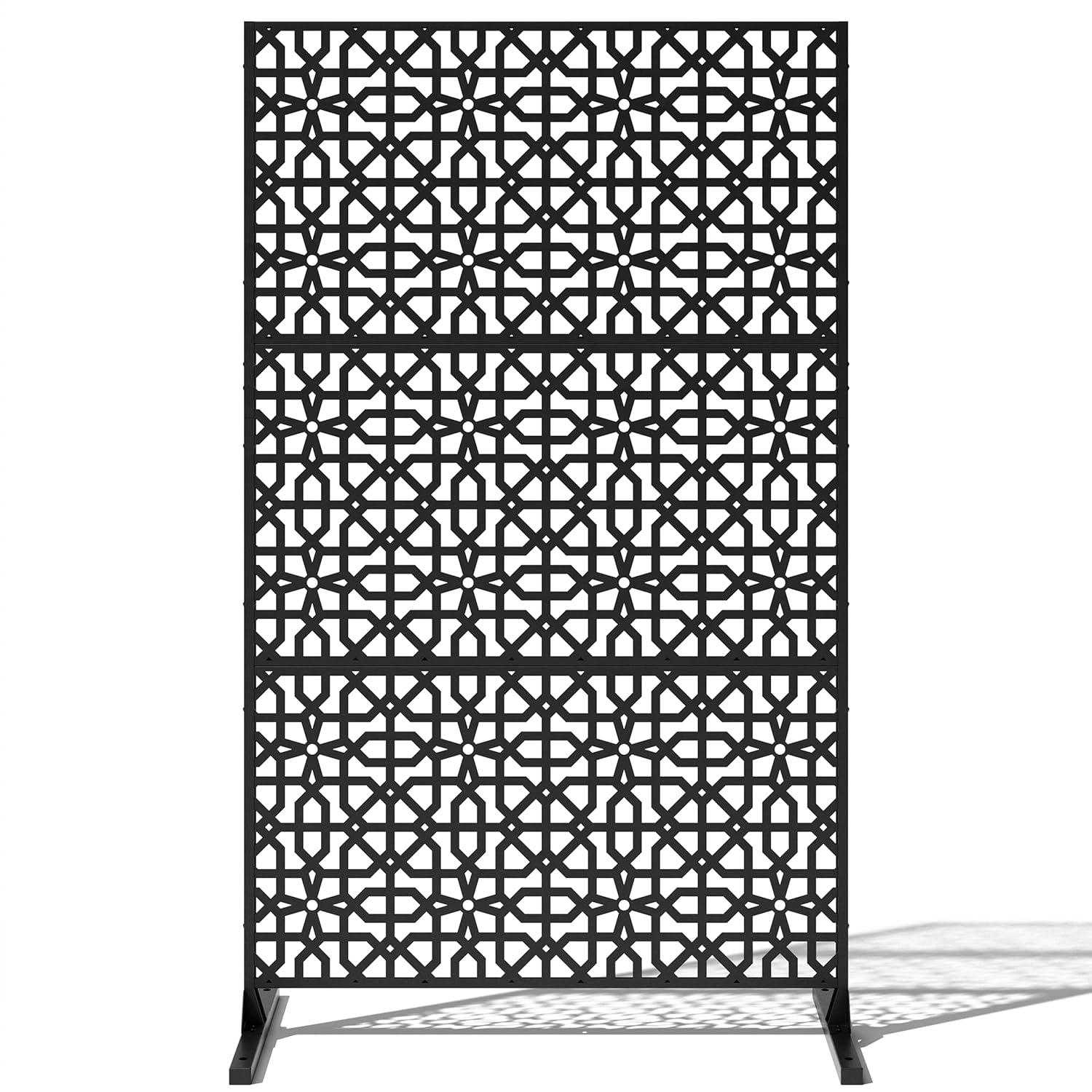 Veradek 6 ft. H x 4 ft. W Plastic Privacy Screen Panel Pattern