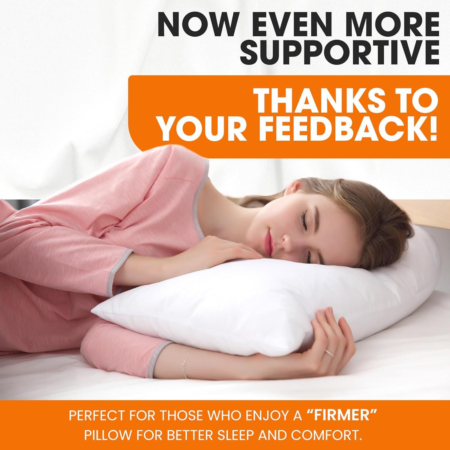 Cheer Collection PL Down Alternative Plush Pillow