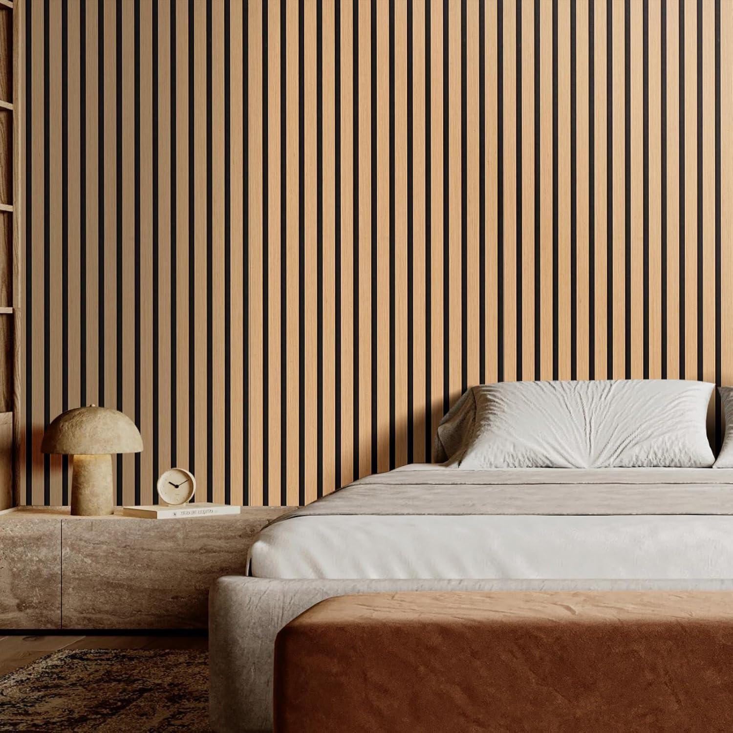 VEVOR Wood Slat Acoustic Panels for Modern Wall Decor