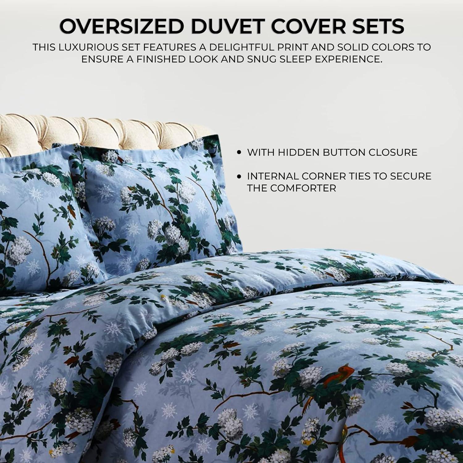 Azores Home Flannel Duvet Cover Set