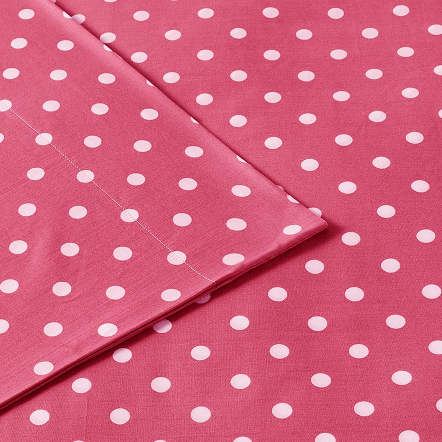 Cotton Polka Dot Printed Sheet Set