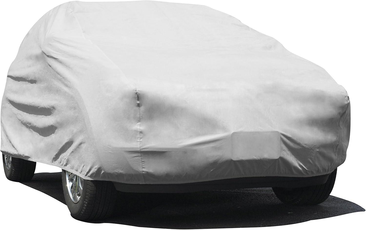 Gray Breathable Water Repellant SUV Cover, 186" x 59" x 60"